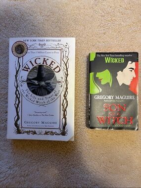 Wicked & Son of a Witch Paperback Books by Gregory MacGuire